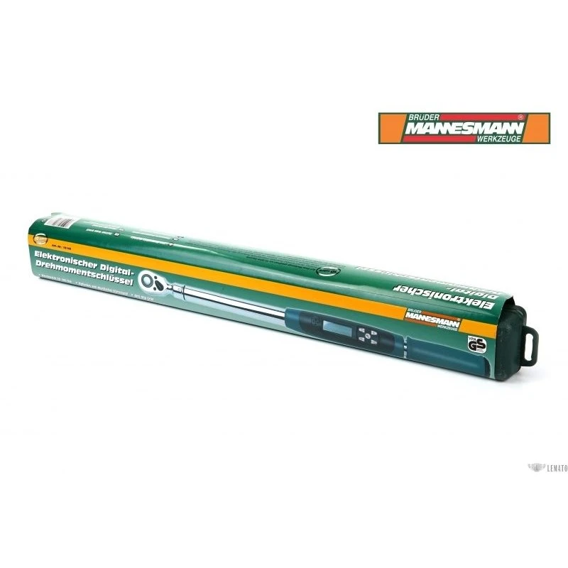 Електронен динамометричен ключ Mannesmann, 20-200Nm, 1/2", 12 мм